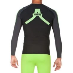 Arena Carbon Compression Shirt Met Lange Mouwen - Zwart/Deep Grey -Sportwinkel 153255 03 d 271592