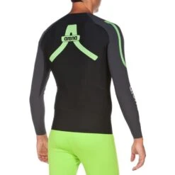 Arena Carbon Compression Shirt Met Lange Mouwen - Zwart/Deep Grey -Sportwinkel 153255 04 d 271593