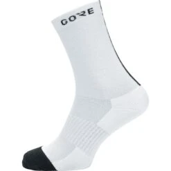GOREWEAR M Thermo Mid Socks - White/black 0199