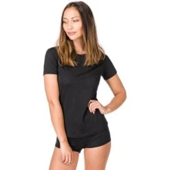 SUPER.NATURAL Base 140 Dames Onderhemd - Wasabi -Sportwinkel 294067 02 d 599398