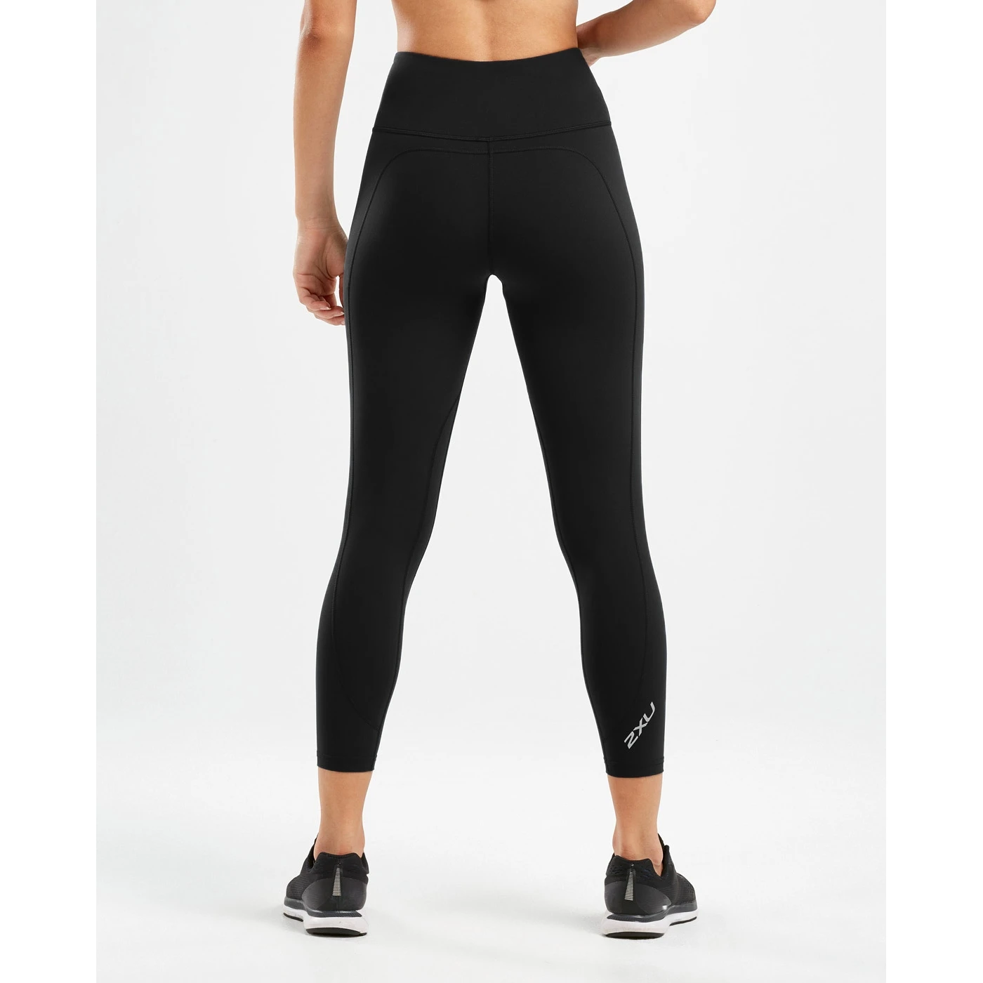 2XU Fitness Hi-Rise Compression 7/8 Tights Dames - Black/black 3 2XU Fitness Hi-Rise Compression 7/8 Tights Dames - Black/black - Afbeelding 3