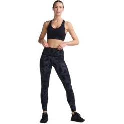 2XU Form Lineup Hi-Rise Compression Leggings Dames - Wit -Sportwinkel 2xu form lineup hi rise compression tights women white 6 1457415