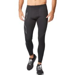 2XU Ignition Shield Compressie-Tights - Black/black Reflective