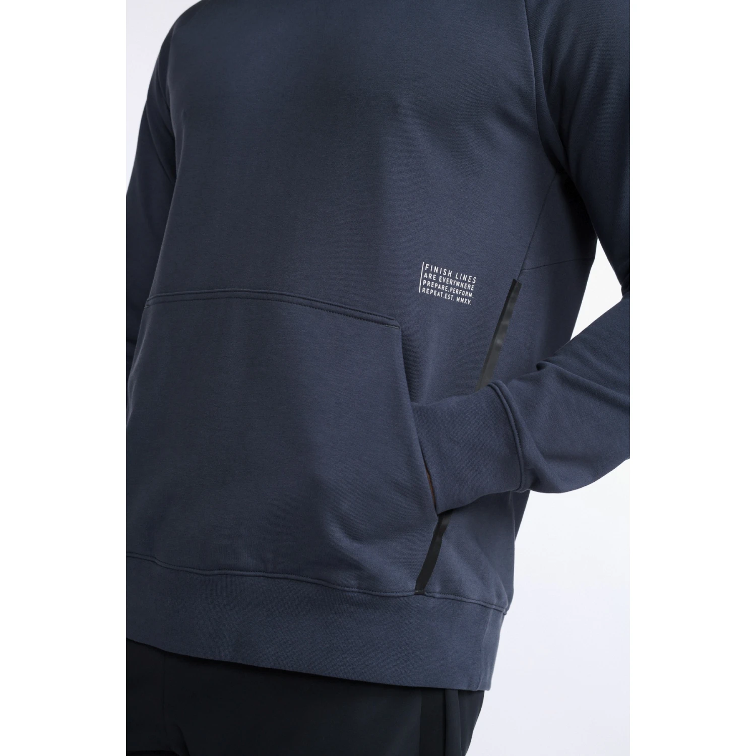 2XU Motion Hoodie Heren - India Ink/white 6 2XU Motion Hoodie Heren - India Ink/white - Afbeelding 6