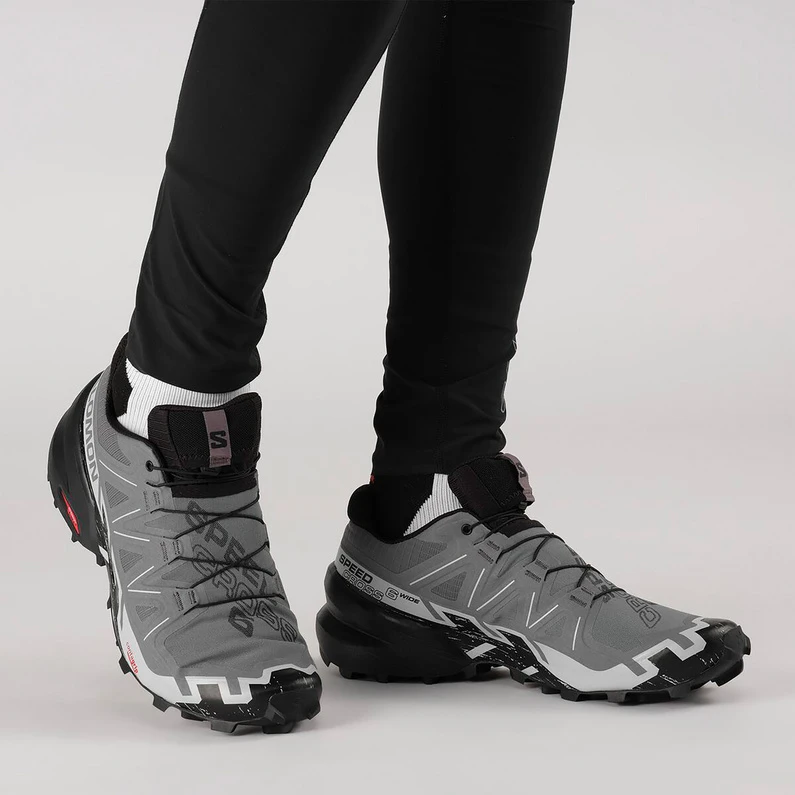 Salomon Heren Speedcross 6 Wide Schoenen 4 Salomon Heren Speedcross 6 Wide Schoenen - Afbeelding 4