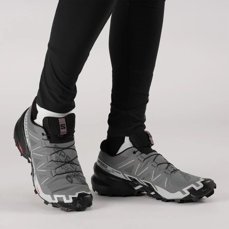 Salomon Heren Speedcross 6 Wide Schoenen 5 Salomon Heren Speedcross 6 Wide Schoenen - Afbeelding 5