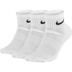 Nike Everyday Cushion Ankle Trainingssokken (3 Paar) - White/black SX7667-100