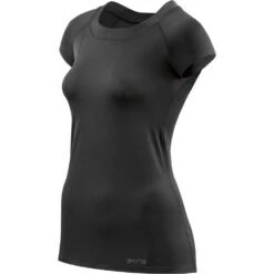 SKINS Ultimate Compressie T-Shirt Dames - Zwart