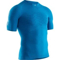 X-Bionic Effektor 4.0 Run Hardloopshirt Voor Heren - Teal Blue/dolomite Grey