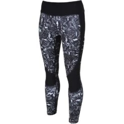 Zone3 Women's RX3 Compression 7/8th Tights - Black/mint/digital