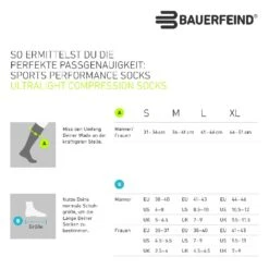 Bauerfeind Ski Ultralight Compression Socks Women - Pink M -Sportwinkel 336099 05 d 709557