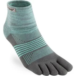 Injinji Dames Trail Midweight Mini-Crew Sokken - Mint