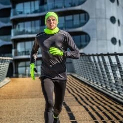 GripGrab Running Expert Hi-Vis Winter Touchscreen Handschoenen - Yellow Hi-Vis -Sportwinkel 347542 04 d 741222