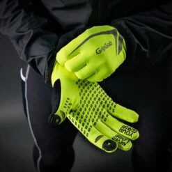 GripGrab Hi-Vis Essentiële Hardlopers - Yellow Hi-Vis -Sportwinkel 347847 03 d 742030