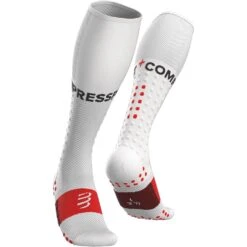 Compressport Full Run Compressiesokken - Wit