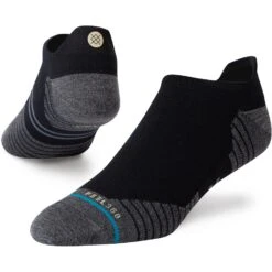 Stance Run Light Tab Sokken - Black