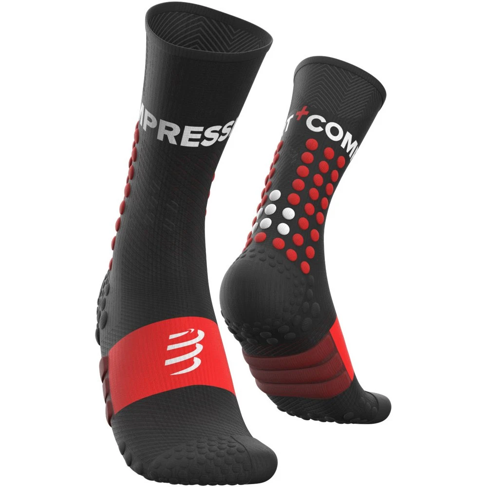 Compressport Ultra Trail Compressiesokken - Zwart 1 Compressport Ultra Trail Compressiesokken - Zwart