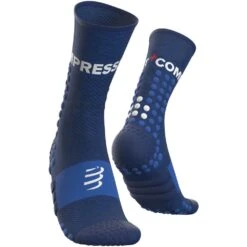 Compressport Ultra Trail Compressiesokken - Blue Melange