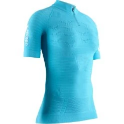 X-Bionic Effektor 4.0 Trail Run Half Zip Shirt Dames - Effektor Turquoise/arctic White