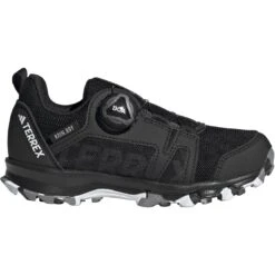 Adidas TERREX Agravic Boa Rain.RDY Trailrunningschoenen Kinderen - Core Black/white/grey Thunder HQ3496