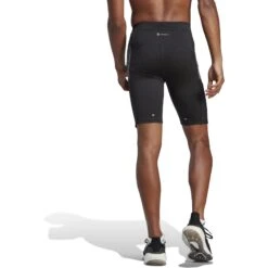 Adidas Own The Run Kurze Hardlooptights Heren - Black HN0803 -Sportwinkel adidas men own the run half tights black hn0803 2 1358359
