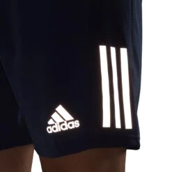 Adidas Own The Run Korte Broek 7" Heren - Dark Blue/reflective Silver HM8443 -Sportwinkel adidas mens own the run heather 5 shorts dark blue reflective silver hm8443 5 1368138