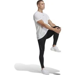 Adidas Own The Run Hardlooptights Heren - Black HM8444 -Sportwinkel adidas mens own the run tights black hm8444 3 1355415