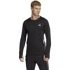 Adidas Run Icons 3-Stripes Shirt Met Lange Mouwen Heren - Zwart HN8024