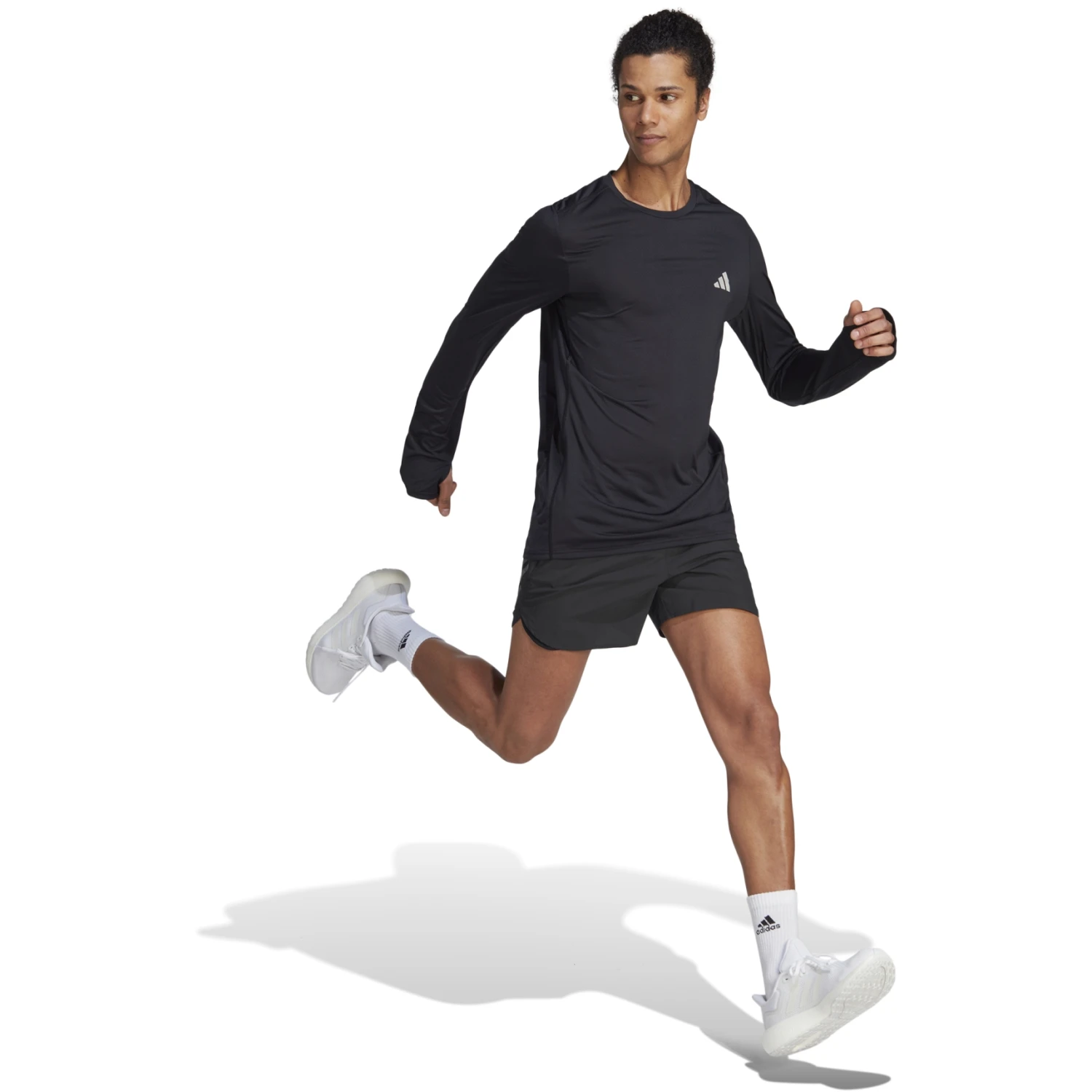 Adidas Run It Hardloopshirt Met Lange Mouwen Heren - Zwart IL2289 5 Adidas Run It Hardloopshirt Met Lange Mouwen Heren - Zwart IL2289 - Afbeelding 5