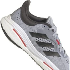 Adidas Solar Control Hardloopschoenen Heren - Halo Silver/core Black/better Scarlet HP9815 -Sportwinkel adidas mens solar control running shoe halo silver core black betsca hp9815 5 1358833