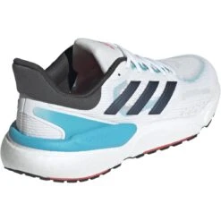 Adidas Solarboost 5 Hardloopschoenen Heren - White/core Black/lucid Cyan IE6788 -Sportwinkel adidas mens solarboost 5 running shoes white core black lucid cyan ie6788 5 1522359