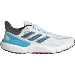 Adidas Solarboost 5 Hardloopschoenen Heren - White/core Black/lucid Cyan IE6788