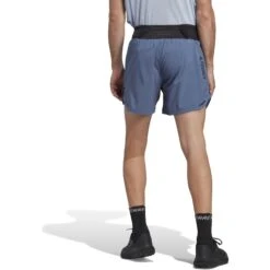 Adidas TERREX Agravic 5" Trailrunningshorts Heren - Wonder Steel HT9396 -Sportwinkel adidas mens terrex agravic 5 trail running shorts wonder steel ht9396 3 1416217