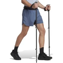 Adidas TERREX Agravic 5" Trailrunningshorts Heren - Wonder Steel HT9396 -Sportwinkel adidas mens terrex agravic 5 trail running shorts wonder steel ht9396 4 1416216