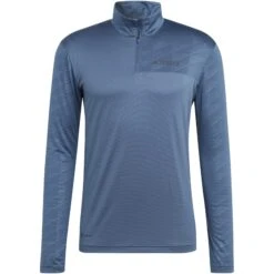 Adidas TERREX Multi Half-Zip Shirt Met Lange Mouwen Heren - Wonder Steel HM4020 -Sportwinkel adidas mens terrex multi half zip longsleeve wonder steel hm4020 6 1361834