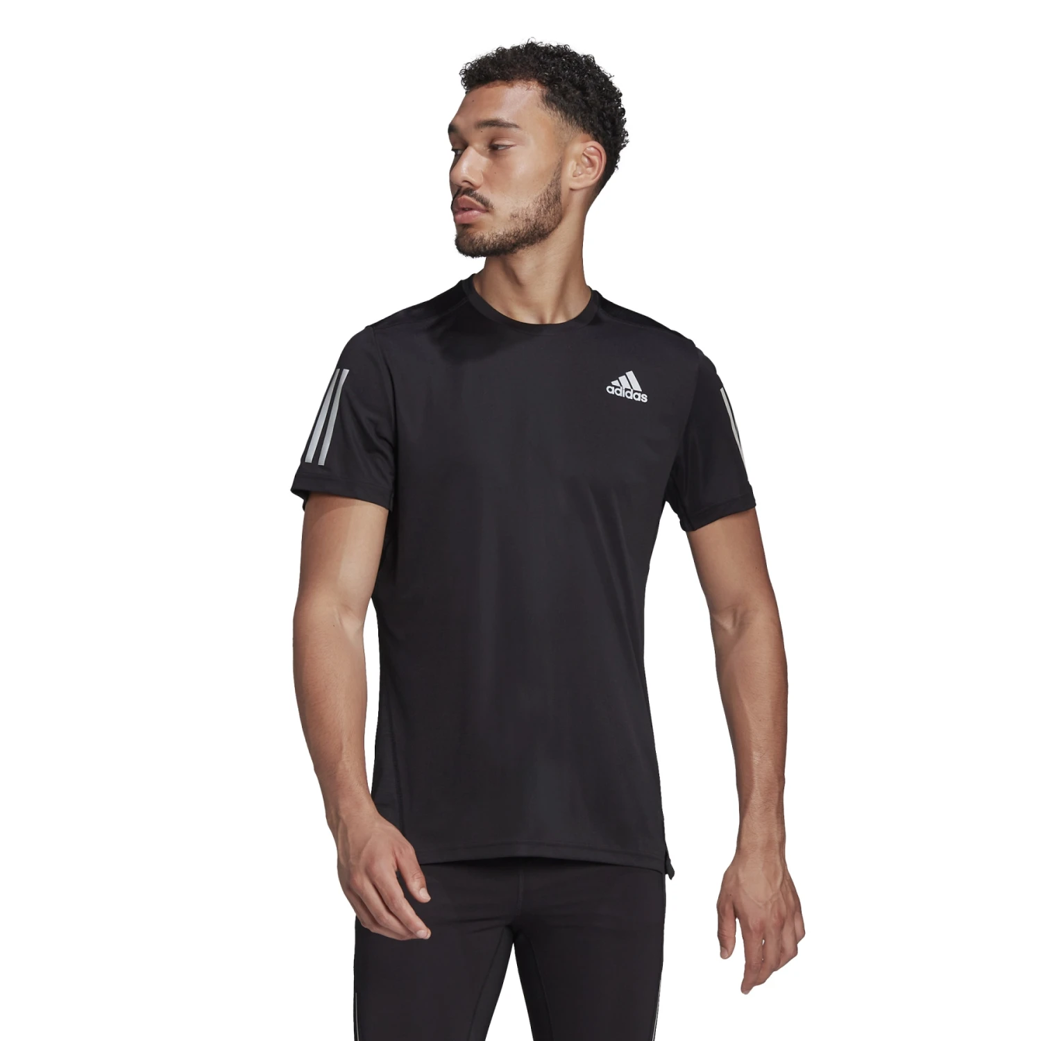Adidas TERREX Own The Run T-Shirt Heren - Black/reflective Silver H58591 1 Adidas TERREX Own The Run T-Shirt Heren - Black/reflective Silver H58591
