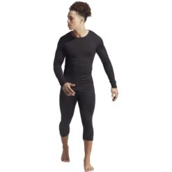 Adidas Xperior Merino 200 3/4 Onderbroek Heren - Zwart HY4174 -Sportwinkel adidas mens terrex xperior merino 200 baselayer tights black hy4174 1 1492699