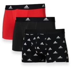 Adidas Sports Underwear Active Flex Cotton Boxershorts - 3 Pack - 908-assorted