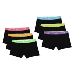Adidas Sports Underwear Active Flex Cotton Boxershorts - 6 Pack - 078-zwart