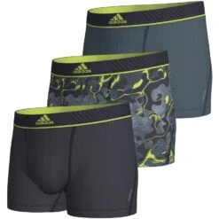 Adidas Sports Underwear Active Micro Flex Eco Boxershorts - 3 Pack - 967-assorted