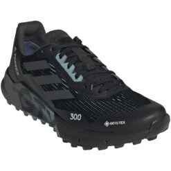 Adidas TERREX Agravic Flow 2 GORE-TEX Trailrunningschoenen Dames - Core Black/grey Six/mint Ton H03382 -Sportwinkel adidas women terrex agravic flow 2 gore tex trail running shoes h03382 5 1138190