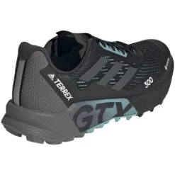 Adidas TERREX Agravic Flow 2 GORE-TEX Trailrunningschoenen Dames - Core Black/grey Six/mint Ton H03382 -Sportwinkel adidas women terrex agravic flow 2 gore tex trail running shoes h03382 9 1138186