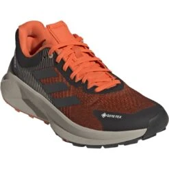 Adidas TERREX Soulstride Flow Hardloopschoenen Dames - Core Black/grey Six/seismic Orange IF5041 -Sportwinkel adidas women terrex soulstride flow gore tex trailrunning shoes core black grey six seismic orange if5041 4 1501337