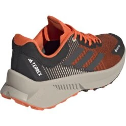 Adidas TERREX Soulstride Flow Hardloopschoenen Dames - Core Black/grey Six/seismic Orange IF5041 -Sportwinkel adidas women terrex soulstride flow gore tex trailrunning shoes core black grey six seismic orange if5041 5 1501336