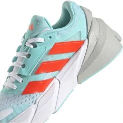 Adidas Adistar 2 Hardloopschoenen Dames - White/solar Red/flawless Aqua ID1729 -Sportwinkel adidas womens adistar 2 0 running shoes white solar red flawless aqua id1729 7 1522207