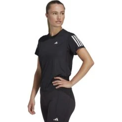 Adidas Own The Run Shirt Dames - Black IC5188