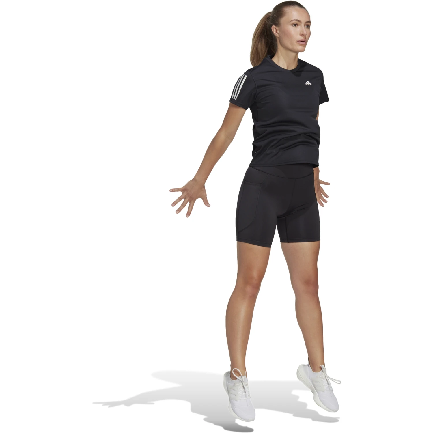 Adidas Own The Run Shirt Dames - Black IC5188 5 Adidas Own The Run Shirt Dames - Black IC5188 - Afbeelding 5