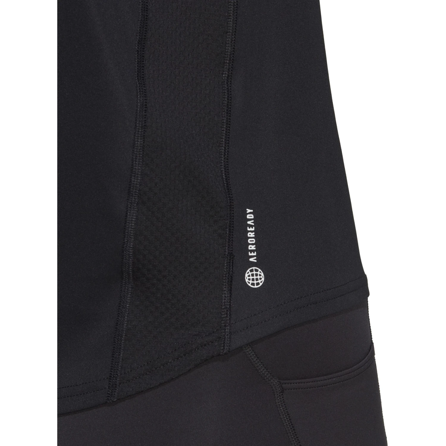 Adidas Own The Run Shirt Dames - Black IC5188 4 Adidas Own The Run Shirt Dames - Black IC5188 - Afbeelding 4