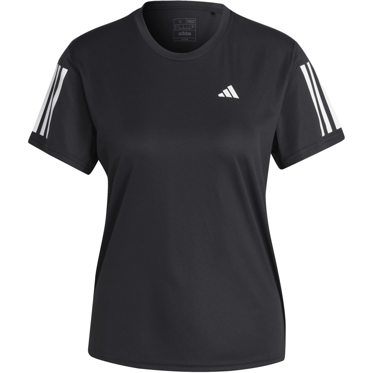 Adidas Own The Run Shirt Dames - Black IC5188 6 Adidas Own The Run Shirt Dames - Black IC5188 - Afbeelding 6