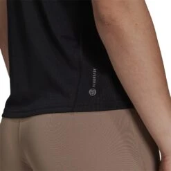 Adidas Parley Run Fast Hardlooptop Dames - Black HB9257 8 Adidas Parley Run Fast Hardlooptop Dames - Black HB9257 -Sportwinkel adidas womens parley run fast running tank top black hb9257 5 1236845